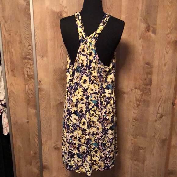 H&M multicolored asymmetrical tiered sundress - Picture 3 of 6